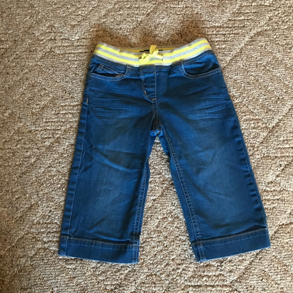 Mini Boden Ribbed waist Capris